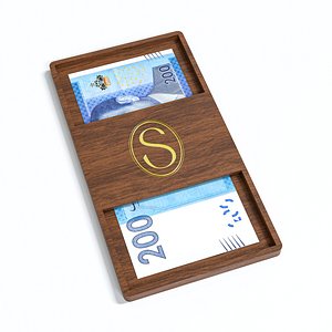 3D Restaurant Bill Holder