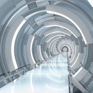 Sci-Fi Futuristic Corridor