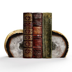 3D agate book holder old model