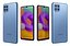 Samsung Galaxy M22 Light Blue Low Poly