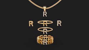 letter r set