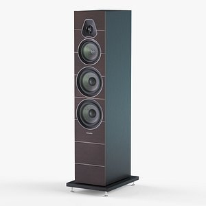 3D Sonus faber Lumina 5 Satin Wenge model