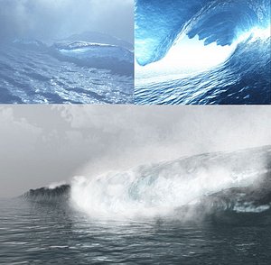 Crashing Waves Pack for Bryce