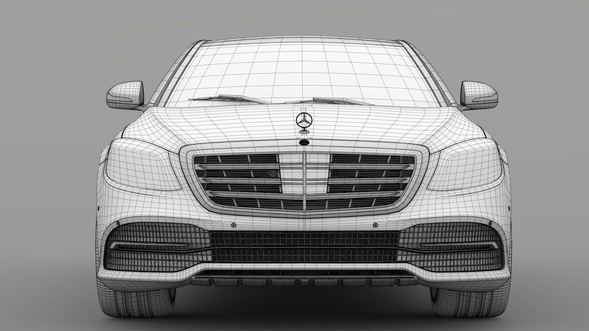 Mercedes benz s 300 model - TurboSquid 1287761