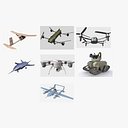 drones militaires