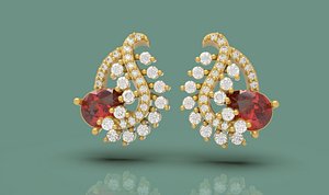 3D Women Tops Earring - 0023