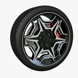 alloy wheel 3D model