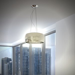 hanging lamp 3d 3ds