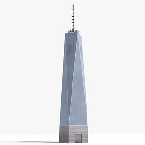3d freedom tower building model