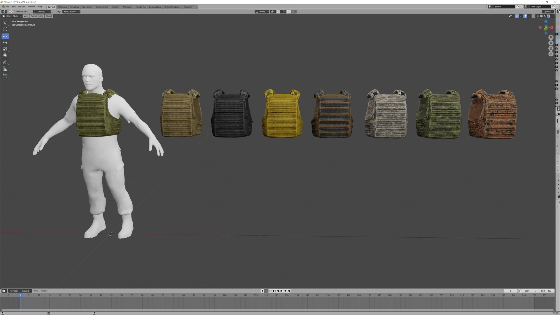 3D Flak Vest model https://p.turbosquid.com/ts-thumb/tA/HrL1D5/bK/blender/png/1695983853/1920x1080/fit_q87/eb89a93859b8b3919911f519c0386b41c9680b11/blender.jpg
