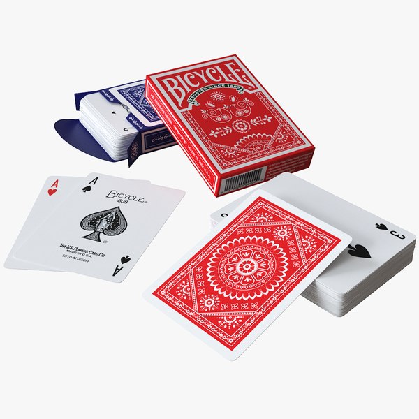 3D playing cards