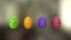 4 Sets Ostereier