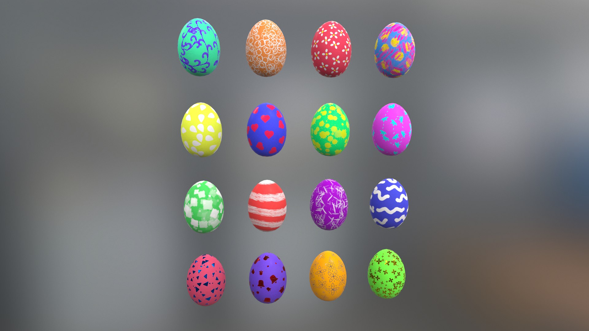 3D 4 Sets Easter Eggs model https://p.turbosquid.com/ts-thumb/tA/M82j59/2h/screenshot026/png/1648416662/1920x1080/fit_q87/55cf34094aa6031a4c3a7f415340afd97a84a2e6/screenshot026.jpg