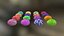 4 Sets Ostereier