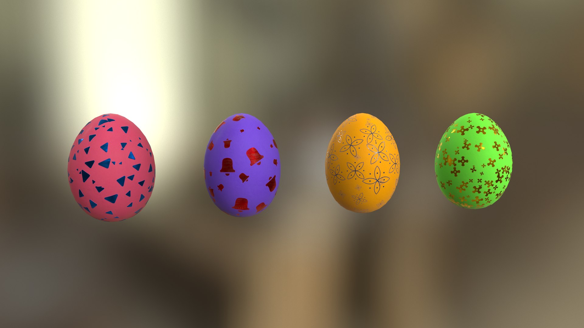 3D 4 Sets Easter Eggs model https://p.turbosquid.com/ts-thumb/tA/M82j59/Q4/screenshot007/png/1648416673/1920x1080/fit_q87/6c9f92f850032ef17d3dc4a4ff3ecba56d0205bd/screenshot007.jpg