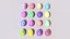 4 Sets Ostereier