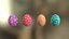 4 Sets Ostereier