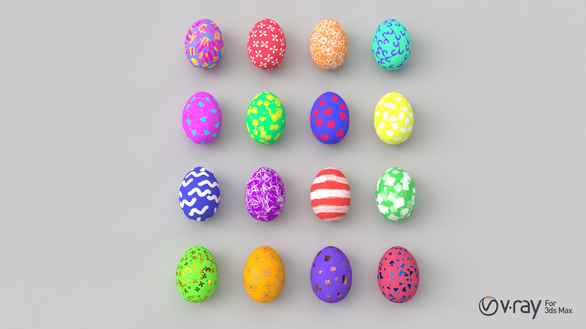 3D 4 Sets Easter Eggs model https://p.turbosquid.com/ts-thumb/tA/M82j59/lG/4_sets_easter_eggs_vray/png/1648416178/1920x1080/fit_q87/b3dca2c7f98f4167124c1e3ab140f300c8e4bb22/4_sets_easter_eggs_vray.jpg
