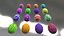 4 Sets Ostereier