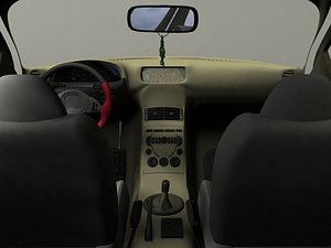 car interior 3ds