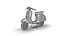 Vespa 125 1967 3d model