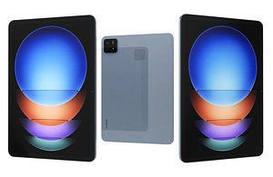 3D Xiaomi Pad 6S Pro 12 4 All Colors Low Poly