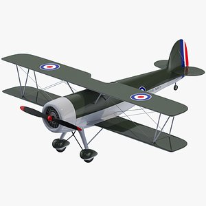British Royal Navy Biplane