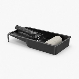 Paint Rollers With Trays Small Set