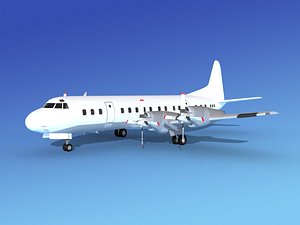 Lockheed L188 Electra II Unmarked 3