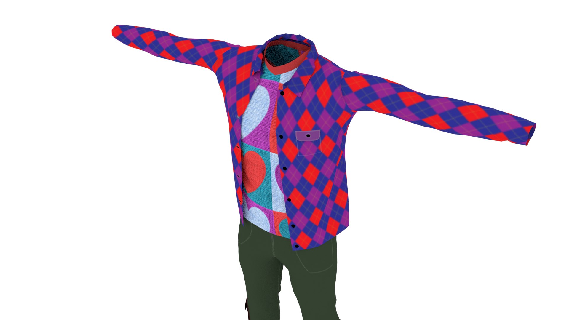 Clothing Model - TurboSquid 2110303