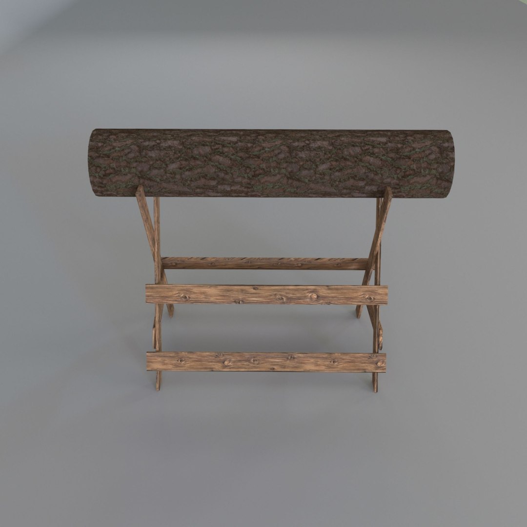 3D Log Holder https://p.turbosquid.com/ts-thumb/tA/d0mNGb/eJ/7777_2000x20002/jpg/1663587243/1920x1080/fit_q87/abb4d8ed2661c3f918367ccdf8ac97626650e6a2/7777_2000x20002.jpg