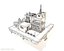 Cartoon City Block Office Parking Low Poly