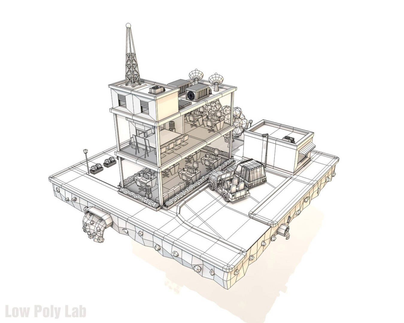 3D city block office parking model https://p.turbosquid.com/ts-thumb/tA/fAwbk8/d1K2iEne/lowpolycityblockofficebuilding5/jpg/1494841943/1920x1080/fit_q87/7aafbcc6731179af5aacd9cff124fbab42badb8b/lowpolycityblockofficebuilding5.jpg