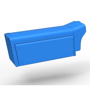 3D model Hood of Pulling tractor Version 8 Scale 1 to 25