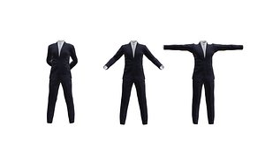 Suit with tie