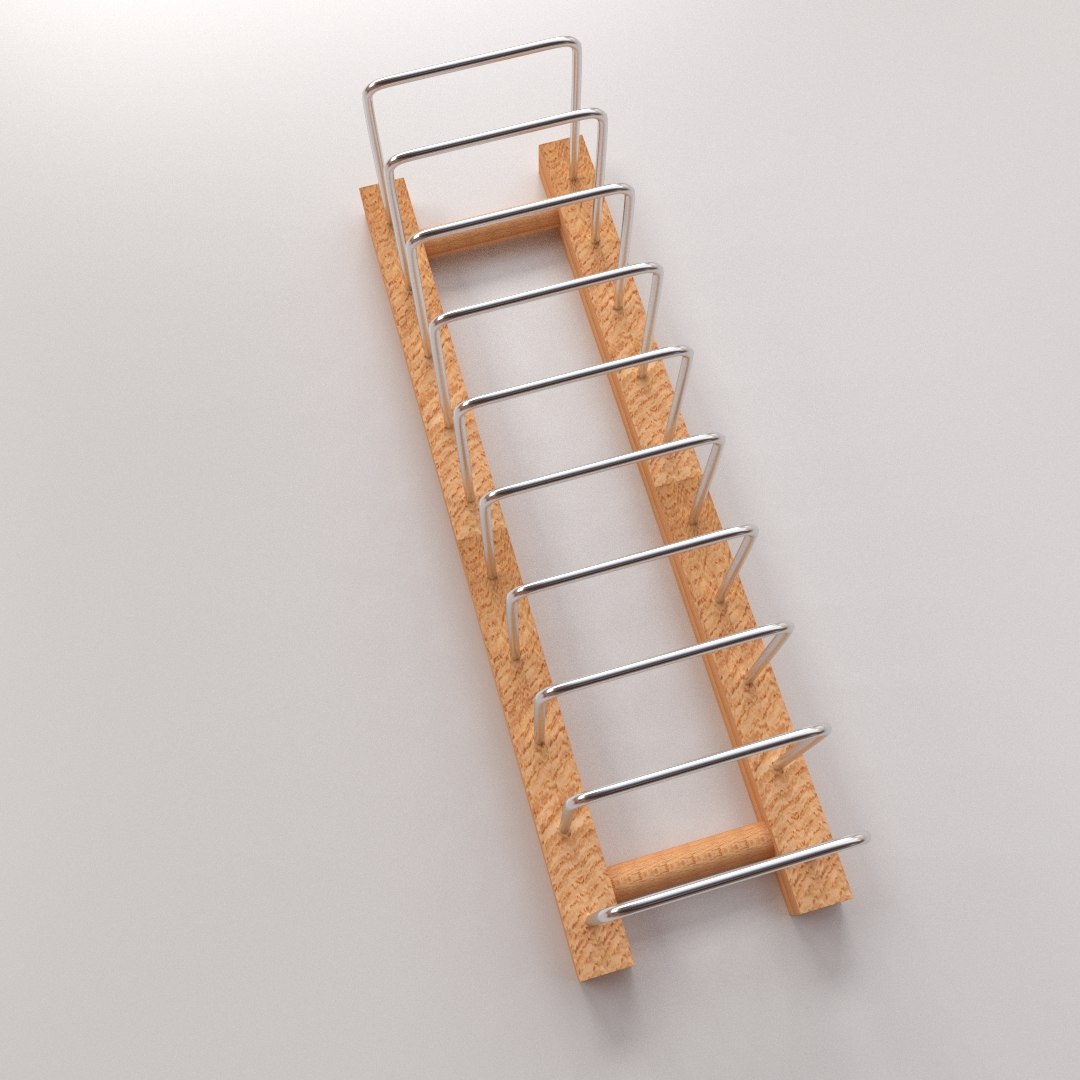 3d plate rack
