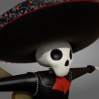 Cartoon mariachi