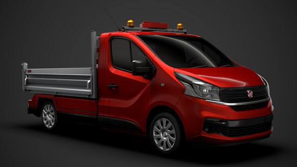 3D model fiat talento tipper 2020