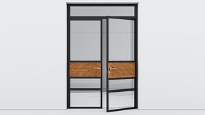 3D Aluminium door 187