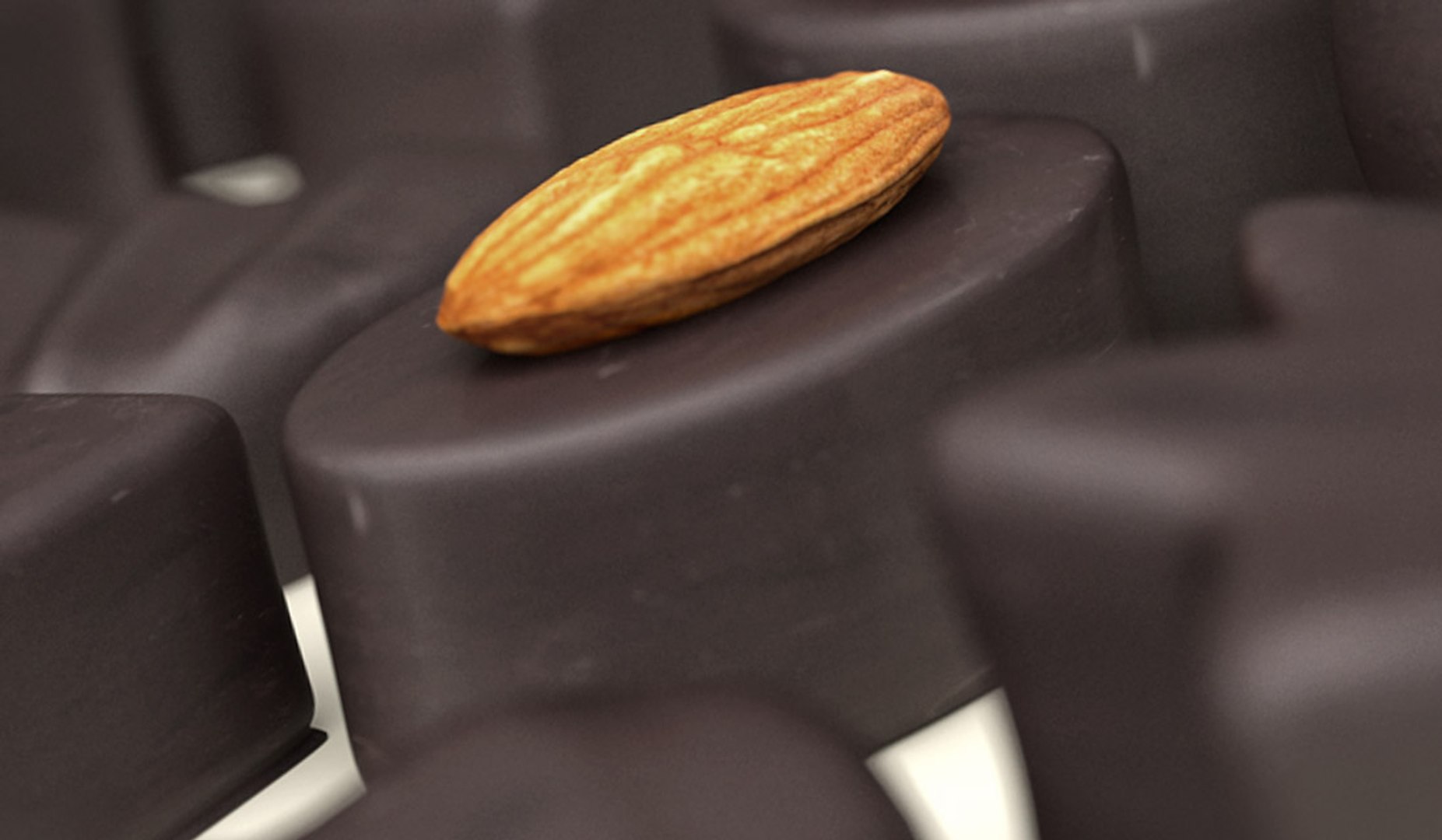 3d Chocolate Choc Model