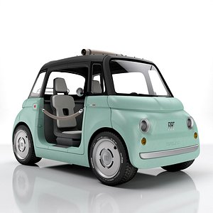 3D Fiat Topolino 2023 model
