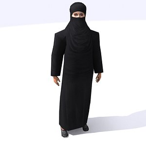 MuslimFemale-LowPoly