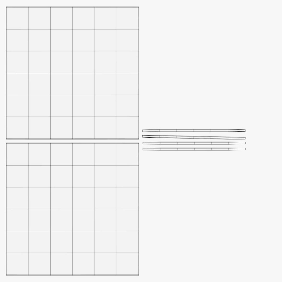 Square Window Frame 3D - TurboSquid 1700610
