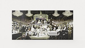 Photo art - A wonderful world - 250x120cm