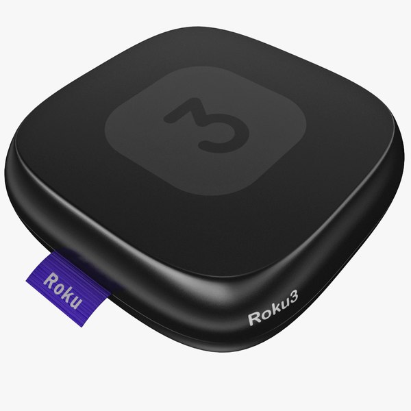 3d model tv streaming player roku