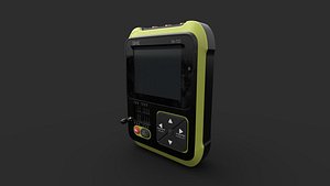 3D Portable Oscilloscope 3D Model - Realistic PBR Textured