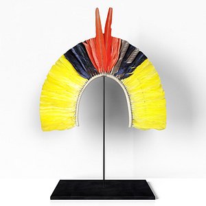 3D Kayapo Small Feather Headdress