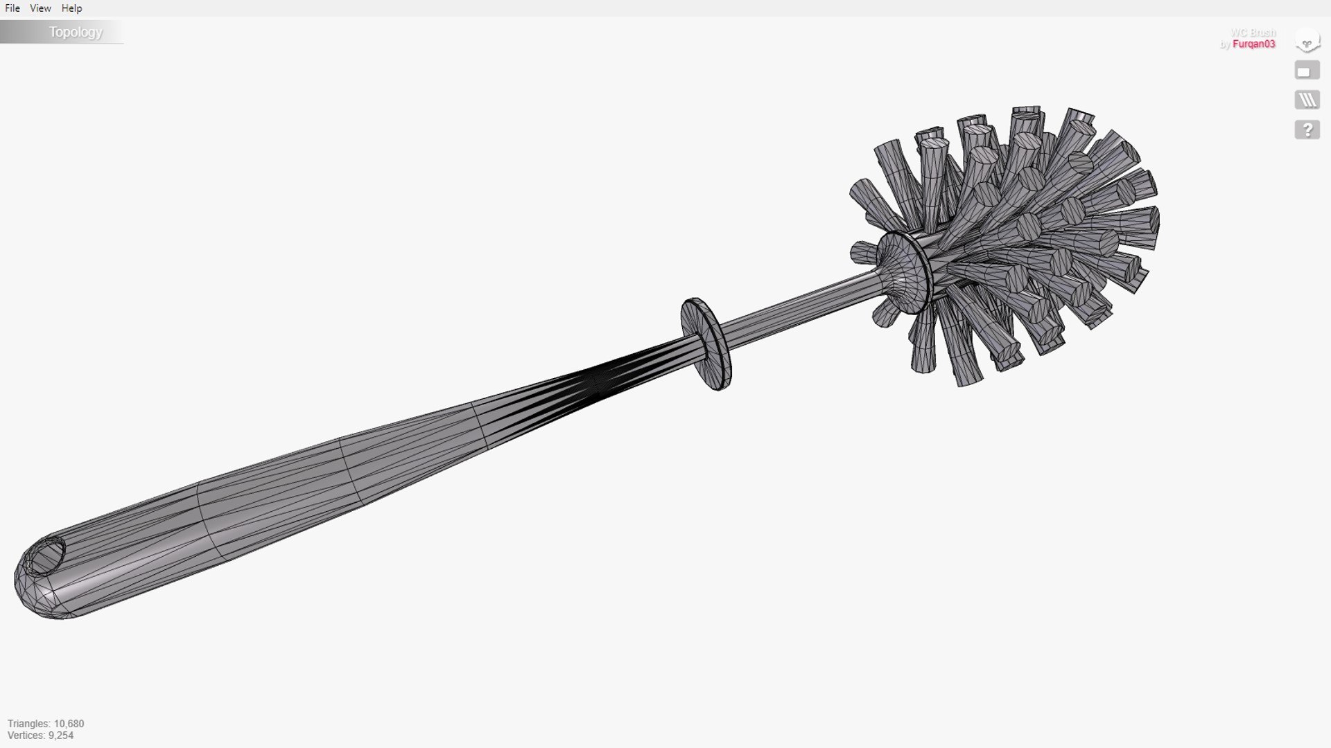 WC Brush model https://p.turbosquid.com/ts-thumb/tB/WPVyfe/PY/wireframe/jpg/1692818866/1920x1080/fit_q87/ce21a04fb34bc77399868d7c240c2dd39b064bcf/wireframe.jpg