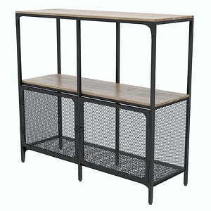 3D model shelving unit