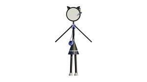 3D model Vestia Zeta hololive true from